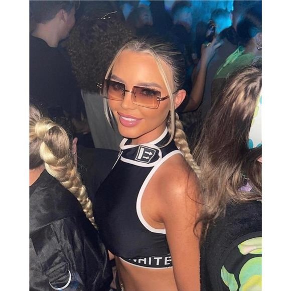 Rectangle Sunglasses for Men/Women Small Rimless Square Shade Eyewear Summer - Picture 3 of 6